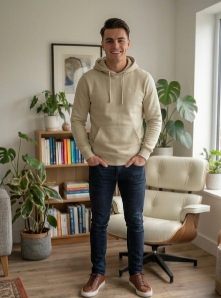 Mavi Jeans Unisex Kapüşonlu Sweatshirt