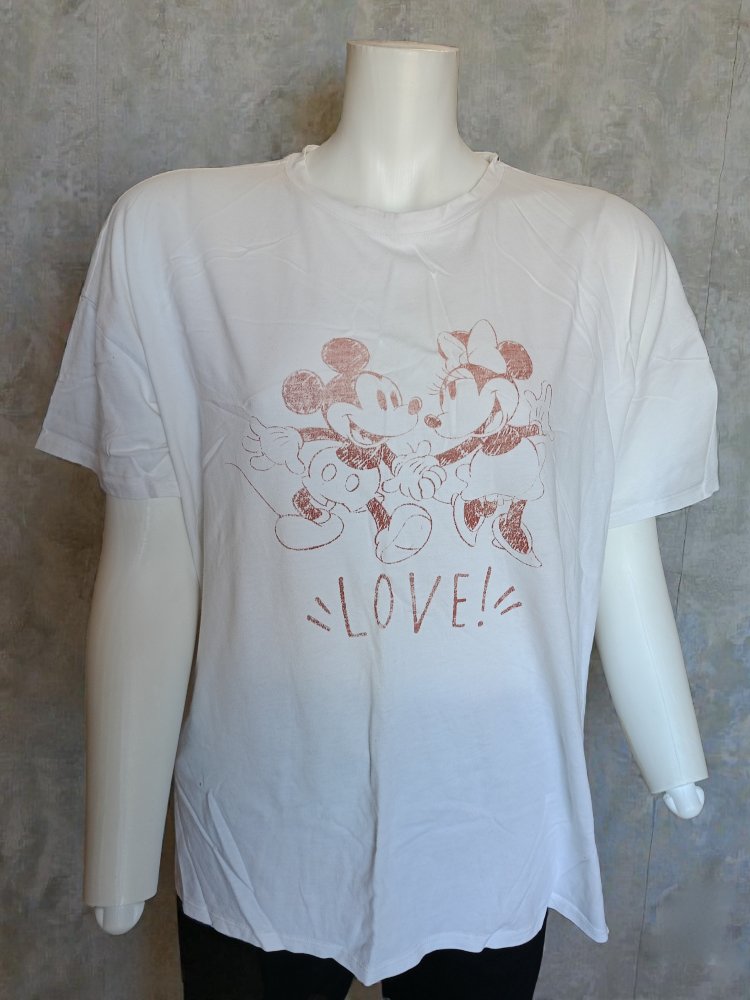Disney Mickey ve Minie Kadın T-shirt
