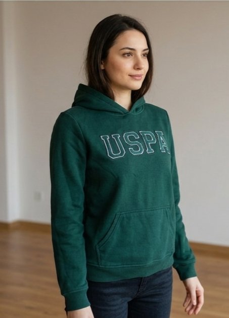 U.S.Polo Assn. Kapüşonlu Sweatshirt