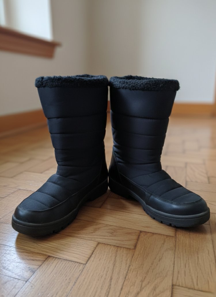 Siyah İçi Tüylü Kar Botu