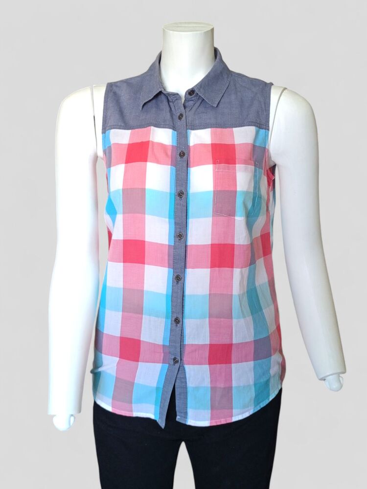 Mavi Jeans Kolsuz Ekose Desen Gömlek