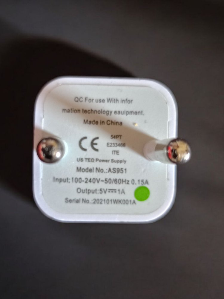 Mini Boy USB Girişli Şarj Adaptörü