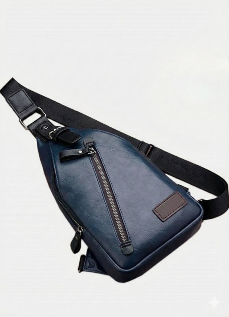 Deri Crossbody Göğüs/Sırt Çantası