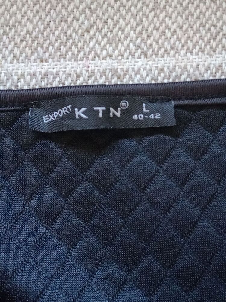 Deri Görünümlü Kapitone Mont / Ceket