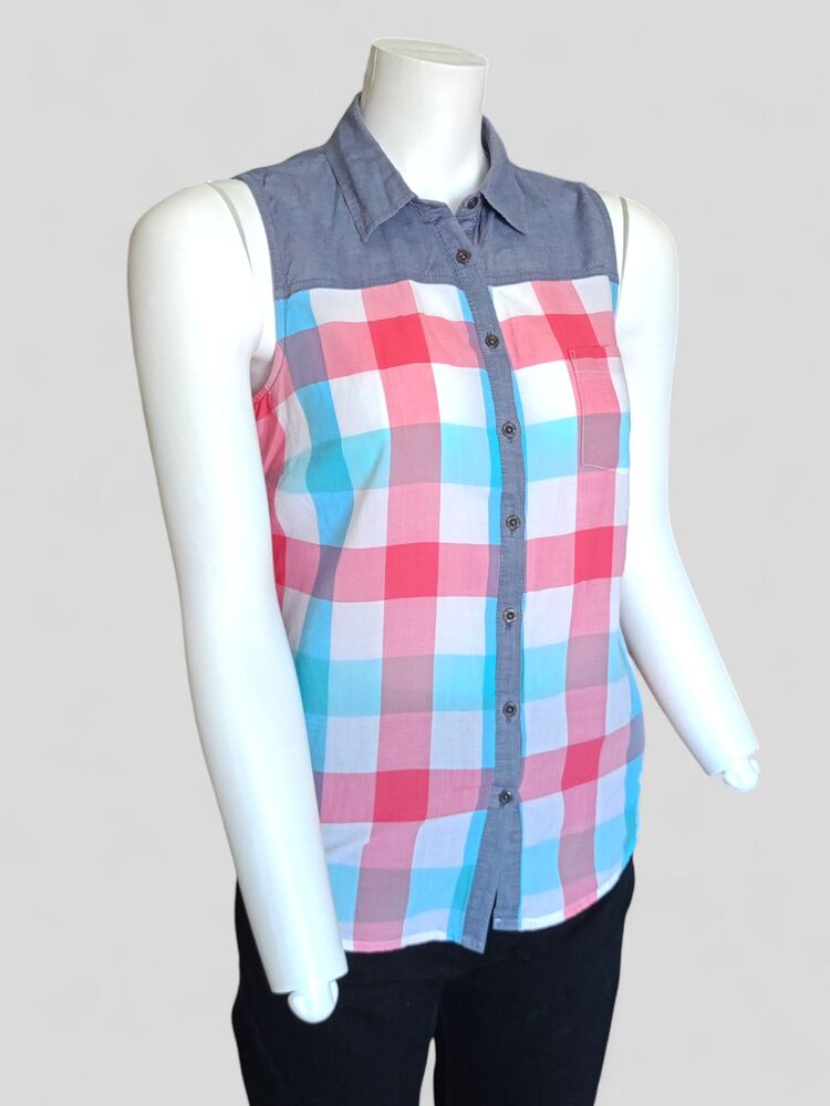 Mavi Jeans Kolsuz Ekose Desen Gömlek