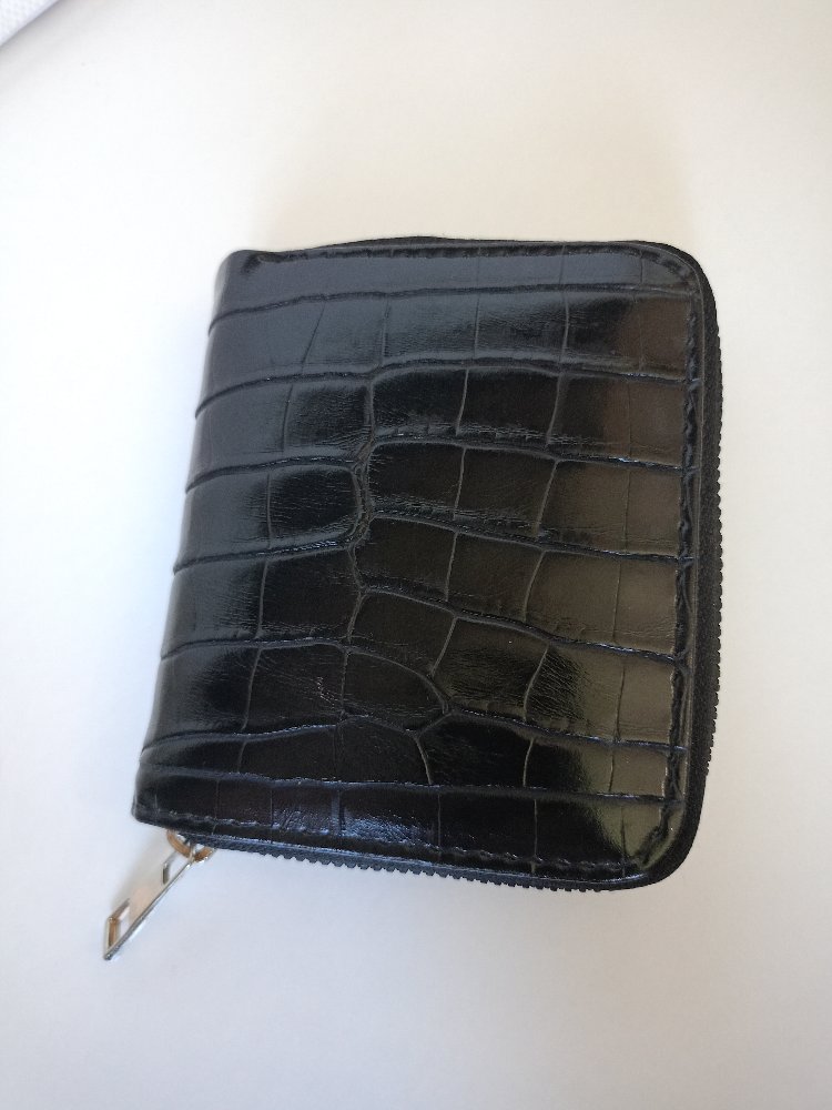 Kroko Desenli Mini Rugan Cüzdan