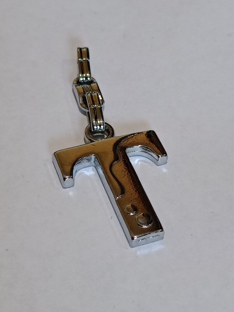 T Harfi Charm/Anahtarlık/Kolye