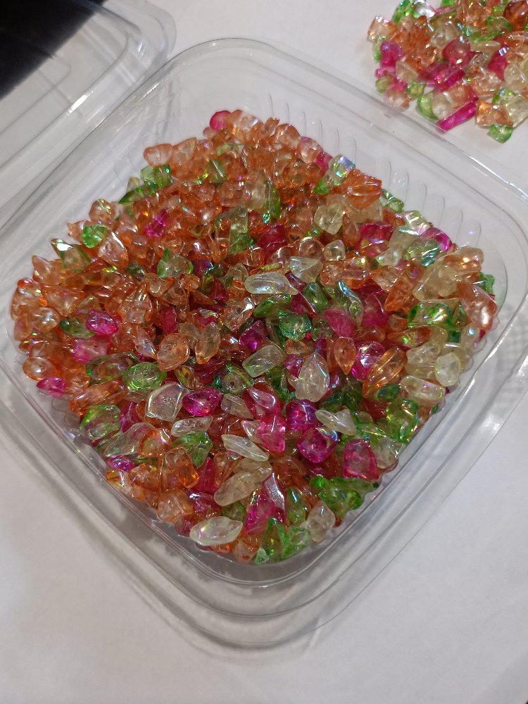 1 Paket Renkli Çakıl Boncuk