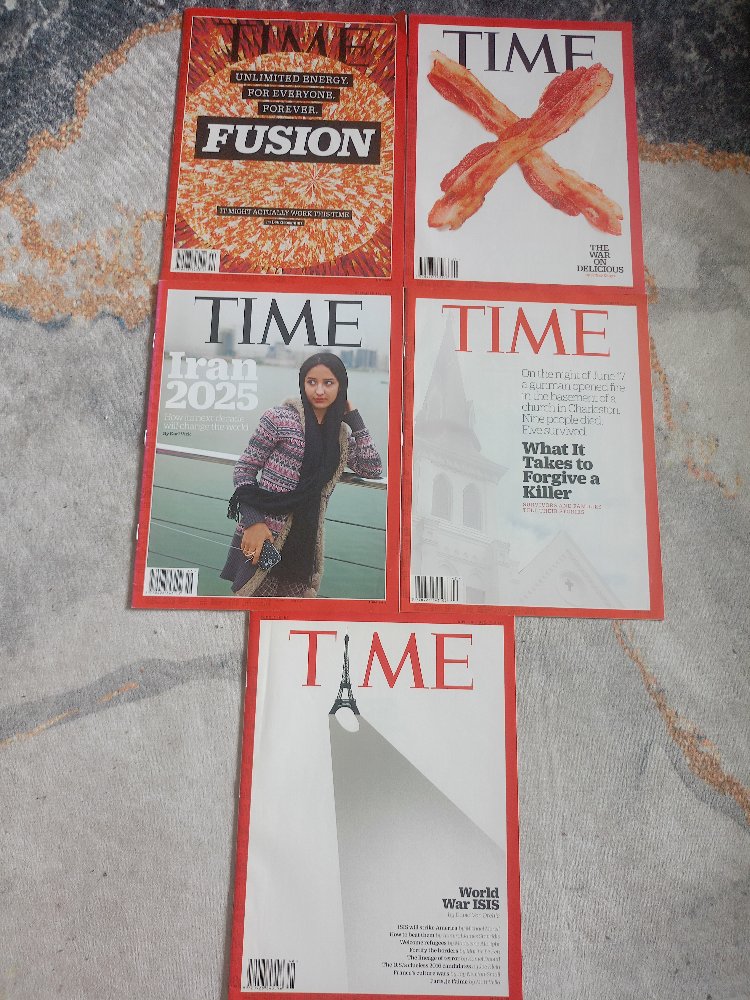TIME Dergisi Kasım 2015 Blok Seri