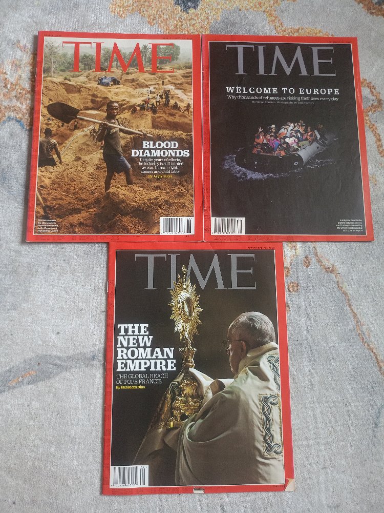 TIME Dergisi Eylül 2015 Seti (3 Sayı)