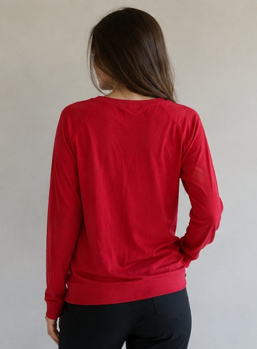 New York Baskılı Kadın Sweatshirt