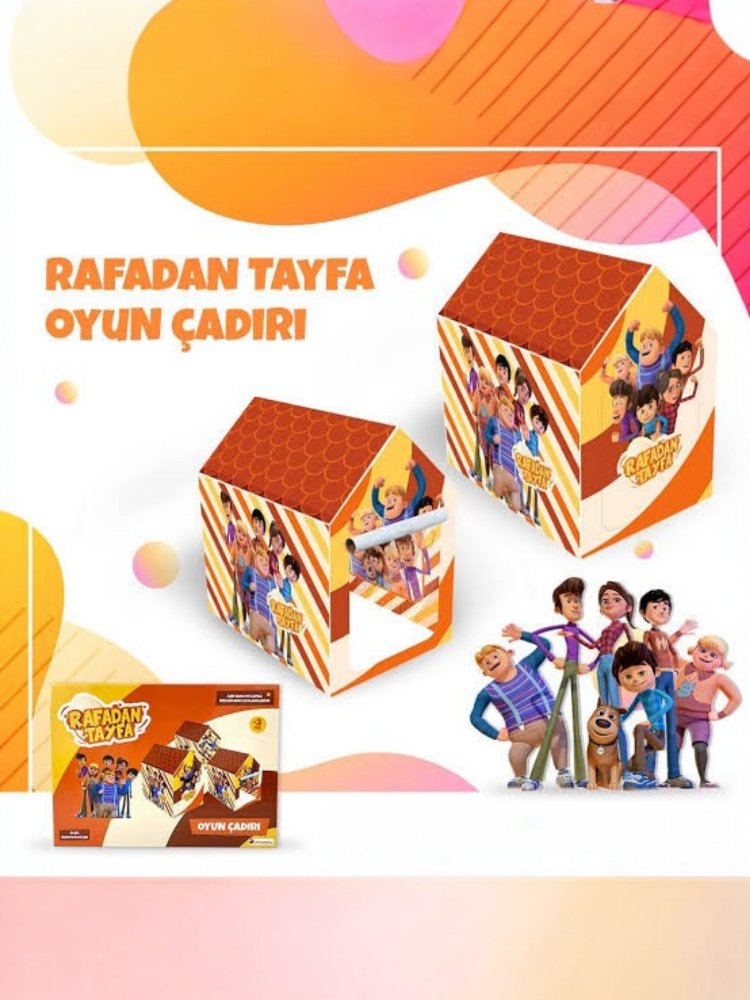 Rafadan Tayfa Büyük Boy Oyun Çadırı