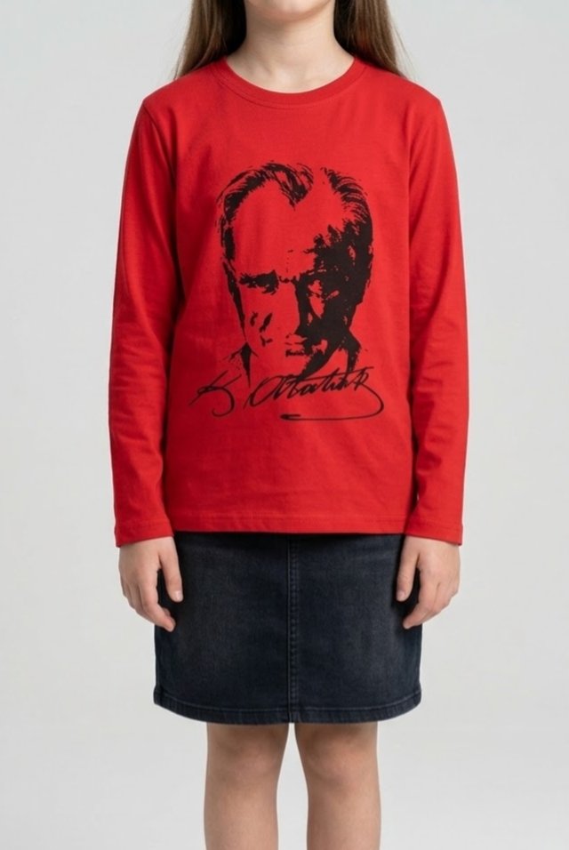 Atatürk Baskılı Unisex Sweatshirt