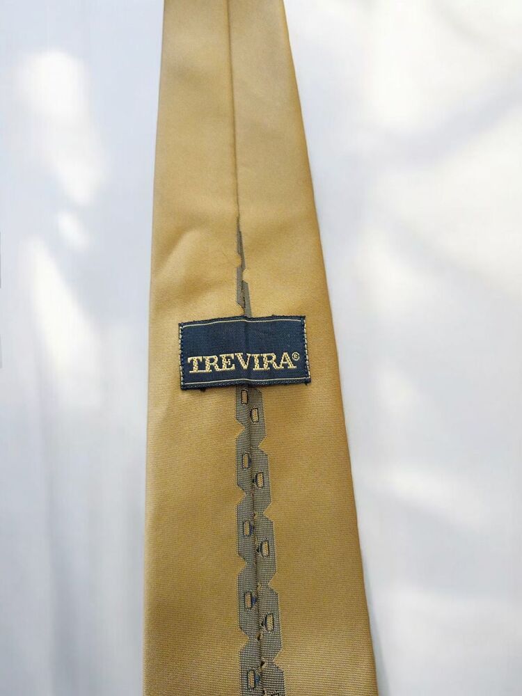 Trevira İthal Alman Vintage Gold Kravat