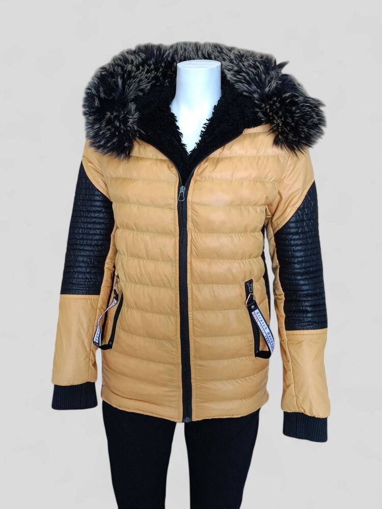 Scor Plus Kürklü Şişme Mont