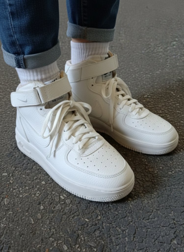 Nike Air Force 1 '07 Mid Triple White