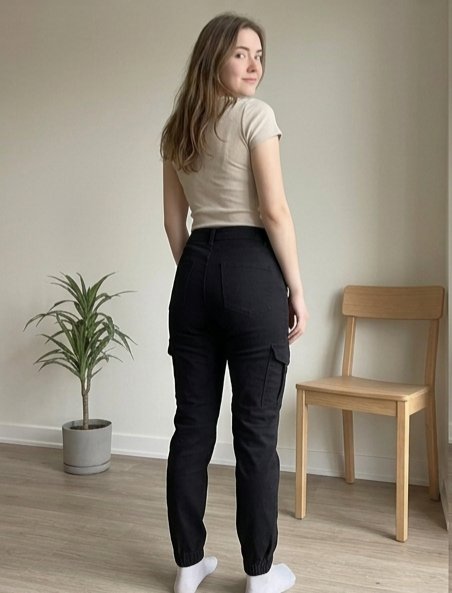 Kargo Cep Detaylı Jogger Pantolon