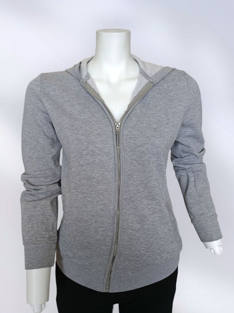 Unisex Kapüşonlu Fermuarlı Sweatshirt