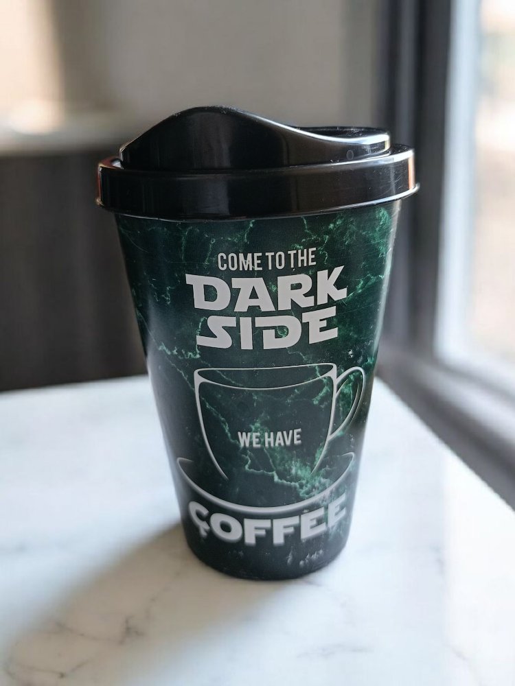 Yeşil Renk Dark Side Kahve Bardağı