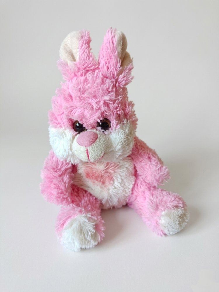 Pembe Peluş Tavşan Oyuncak