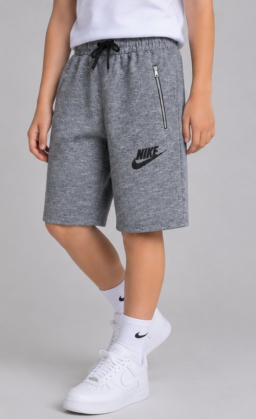 Nike Gri Spor Şort (10-11-12 yaş)