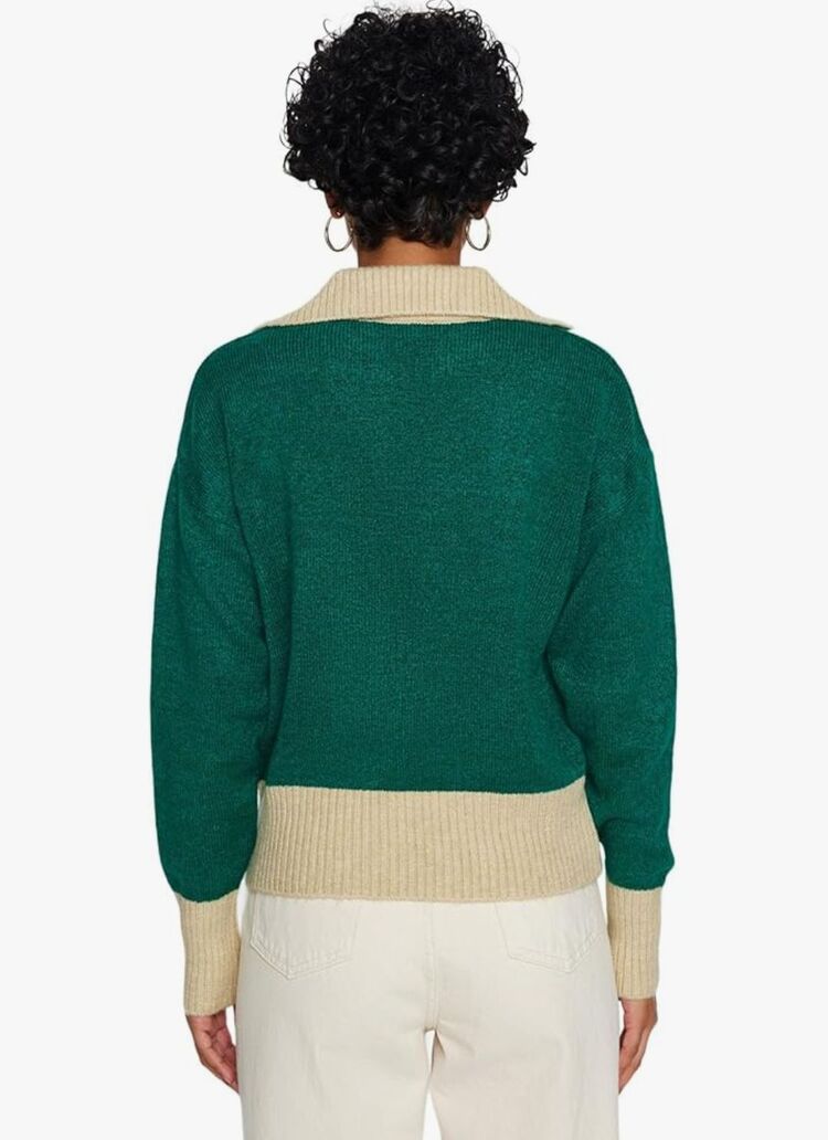 Regular Fit Basic Polo Yaka Kazak