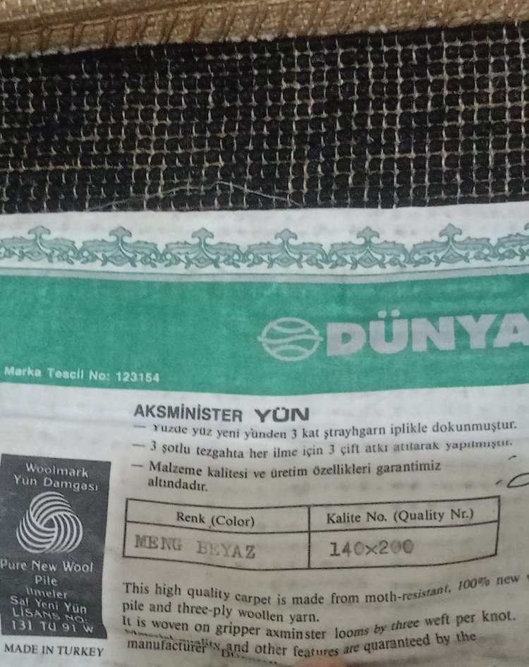 2K Büyük Boy Dizayn Desenli Halı