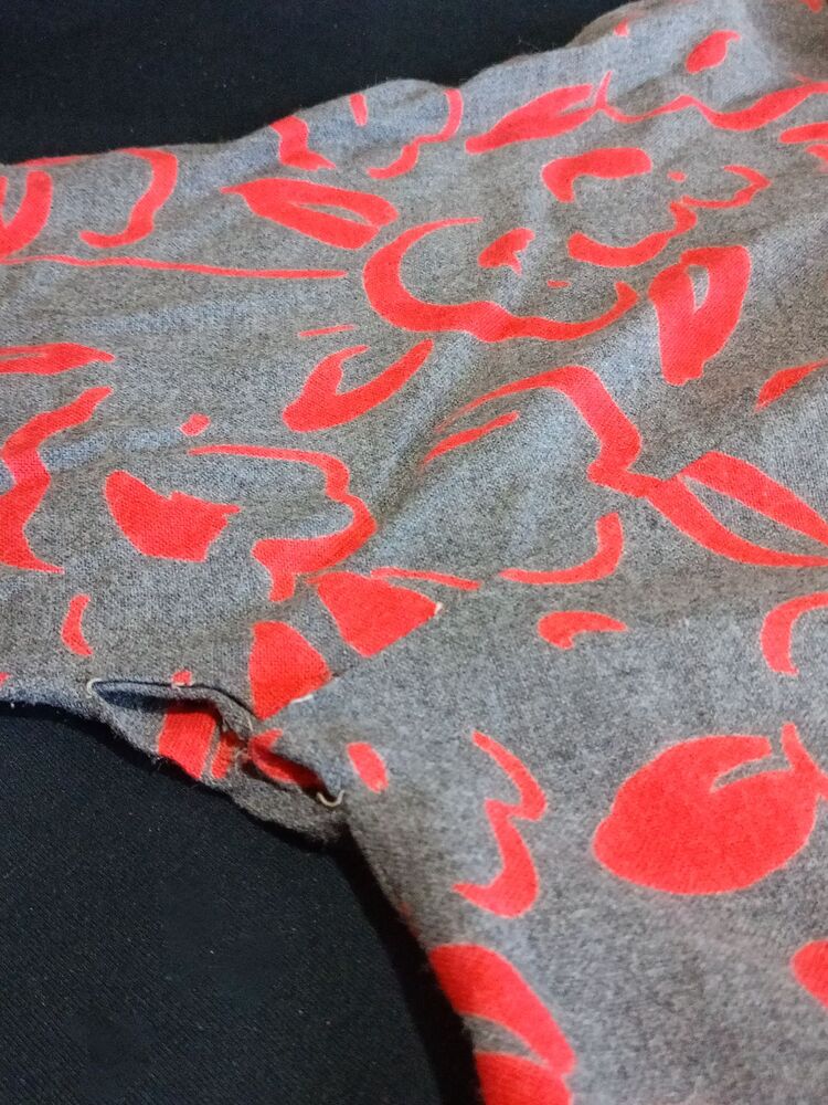 Düğmeli Desenli Uzun Tunik