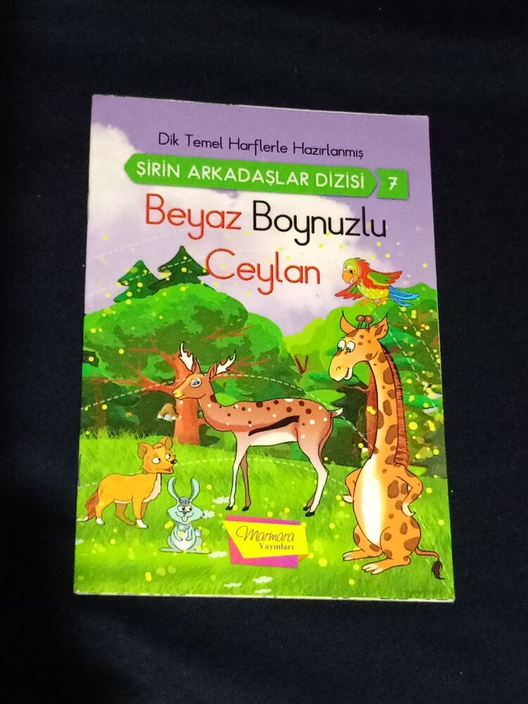 Beyaz Boynuzlu Ceylan Hikaye kitabı