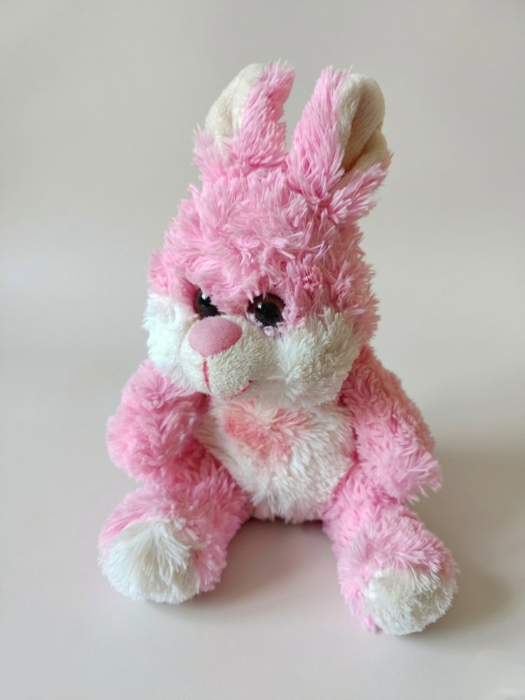 Pembe Peluş Tavşan Oyuncak