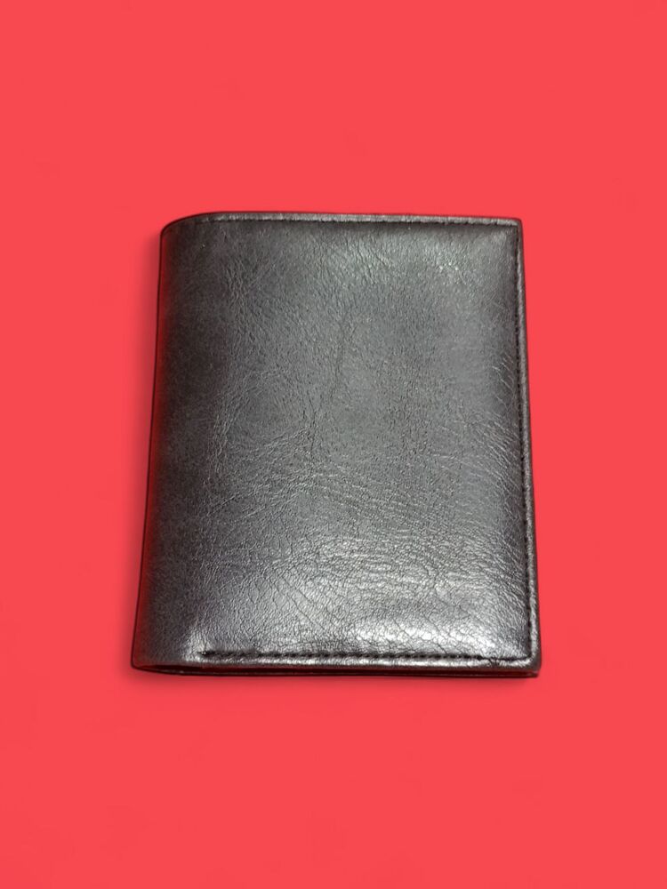 Siyah Minimalist Erkek Cüzdanı