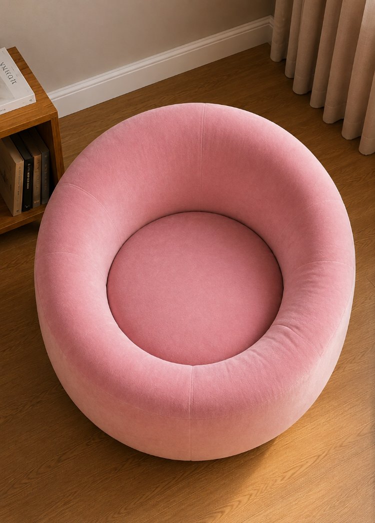 Armless Tub Chair Tasarım Döner Koltuk