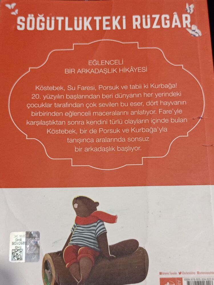 Söğütlükteki Rüzgar - Kenneth Grahame