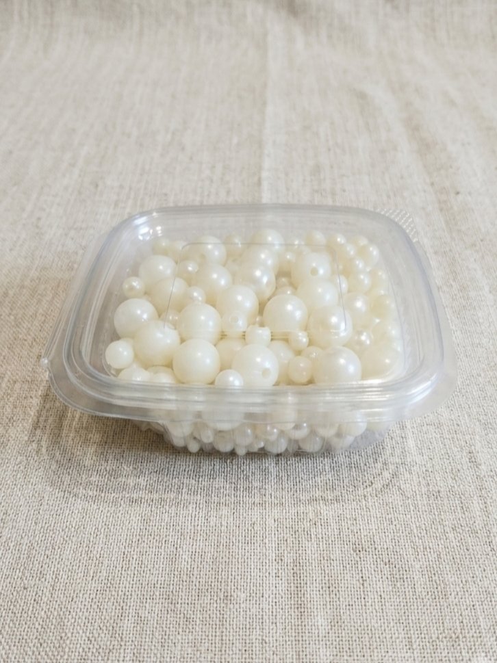 1 Paket Farklı Ebatlarda İnci Boncuklar 