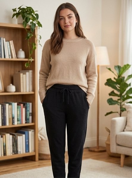Siyah Jogger Eşofman Altı