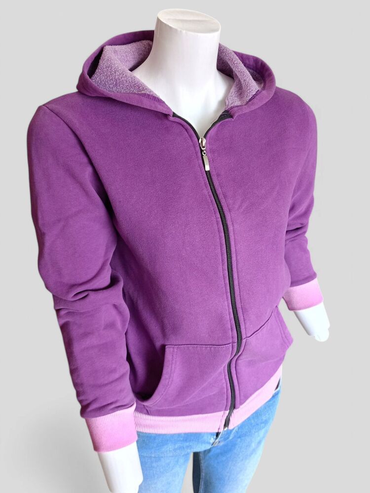 Kapüşonlu Fermuarlı Unisex Sweatshirt