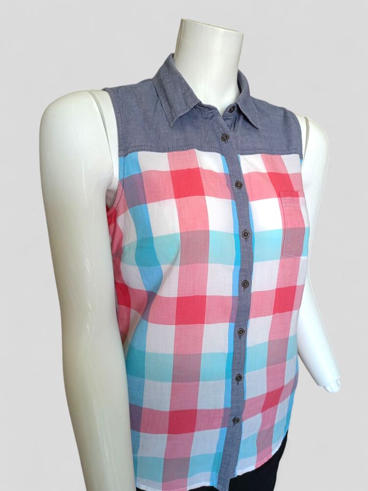 Mavi Jeans Kolsuz Ekose Desen Gömlek