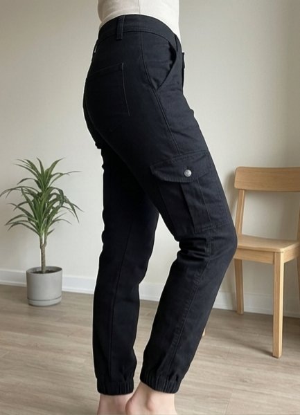 Kargo Cep Detaylı Jogger Pantolon