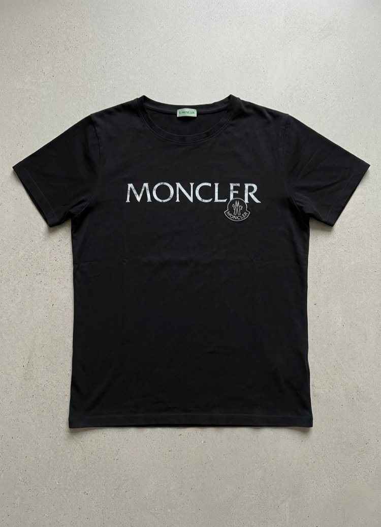 Moncler Siyah Unisex T-shirt