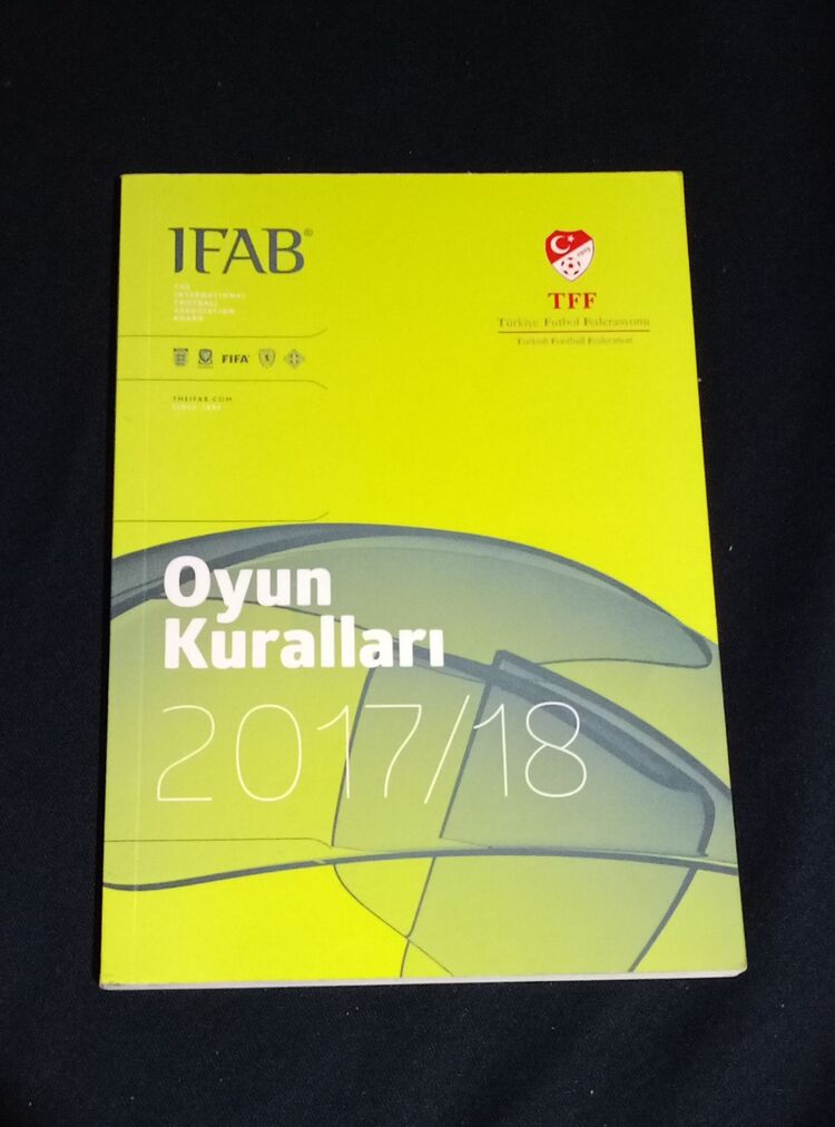 2017/18 IFAB Futbol Oyun Kuralları Kitabı