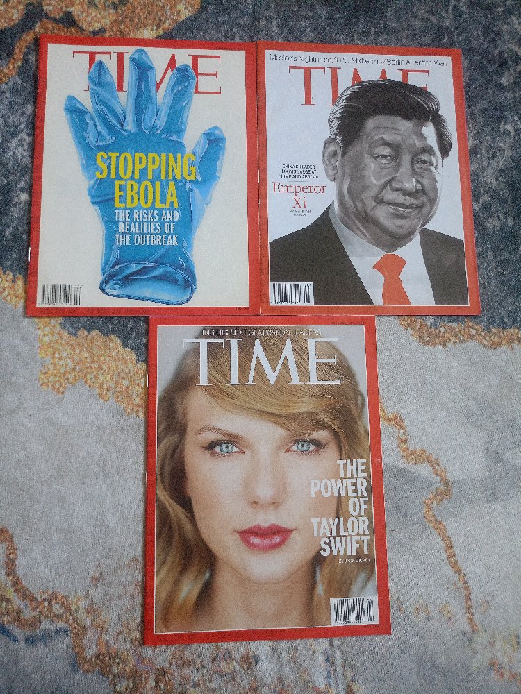 TIME Dergisi Kasım 2014 Seti (3 sayı)