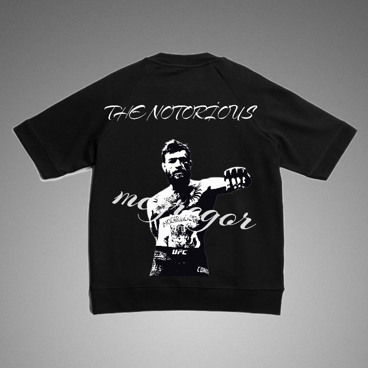 Conor Mcgregor Tshirt Oversize Siyah 