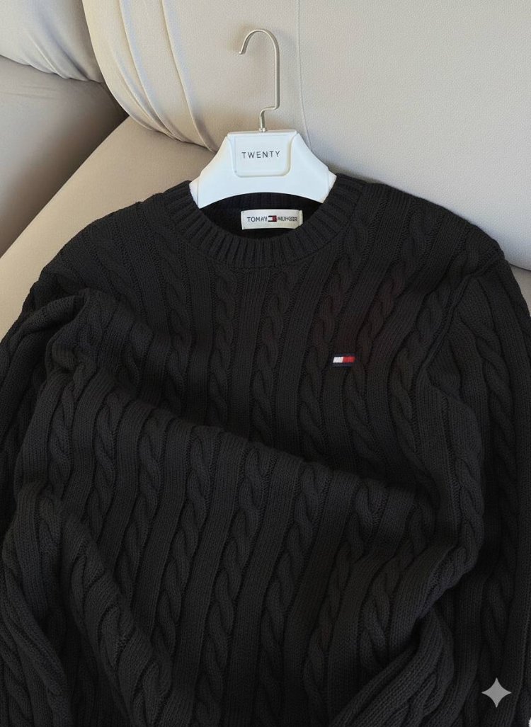 Tommy Hilfiger Triko Siyah
