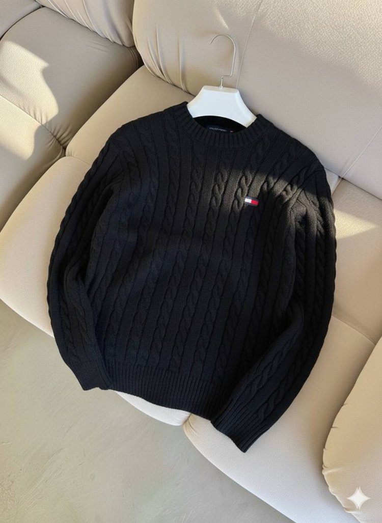 Tommy Hilfiger Triko Siyah