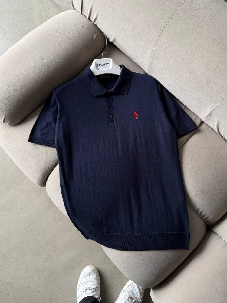 Ralph Lauren Triko Polo Yaka Lacivert