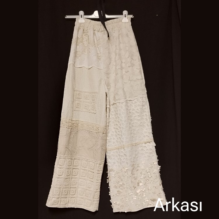 DANTEL PATCHWORK PANTOLON 