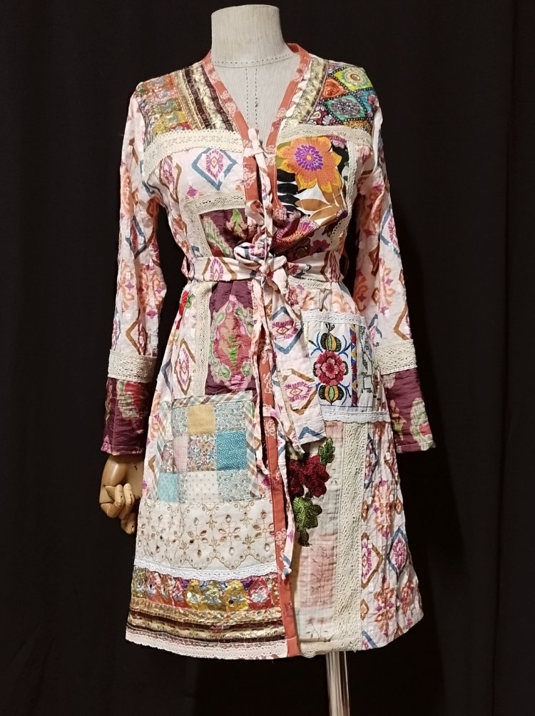 PATCHWORK TASARIM KAFTAN