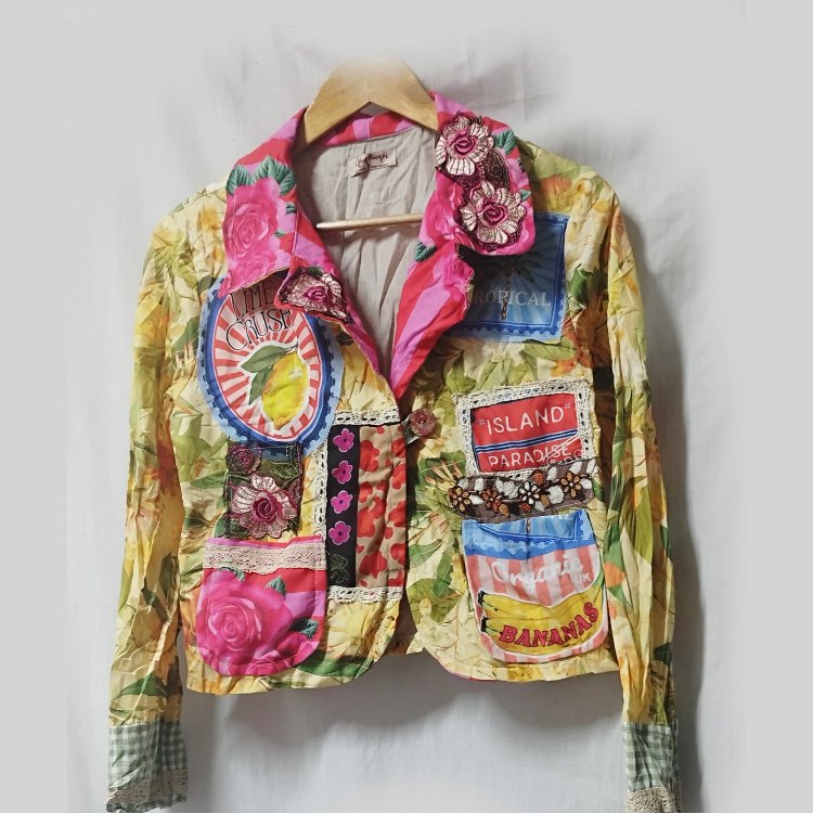 PATCHWORK VINTAGE CEKET