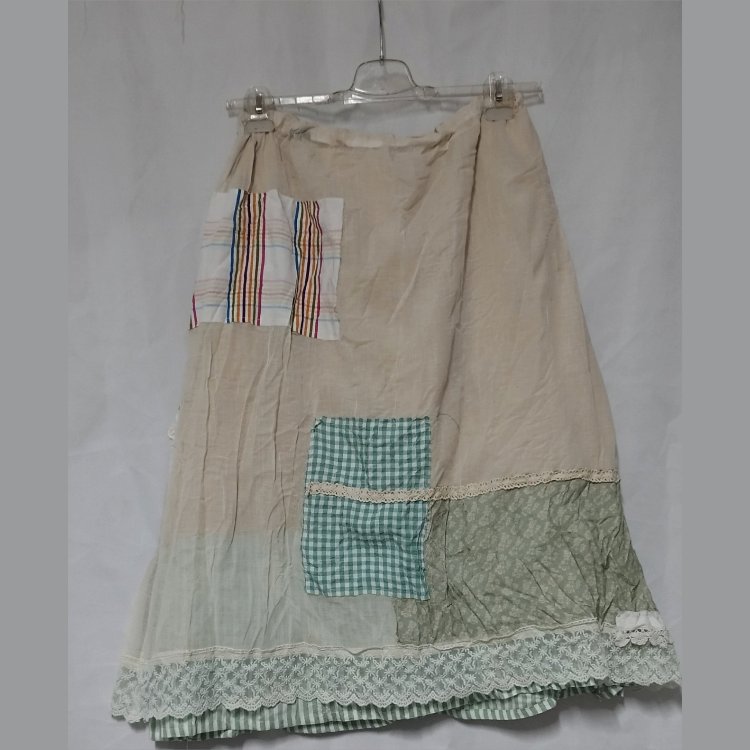 VİNTAGE PATCHWORK TASARIM ETEK 