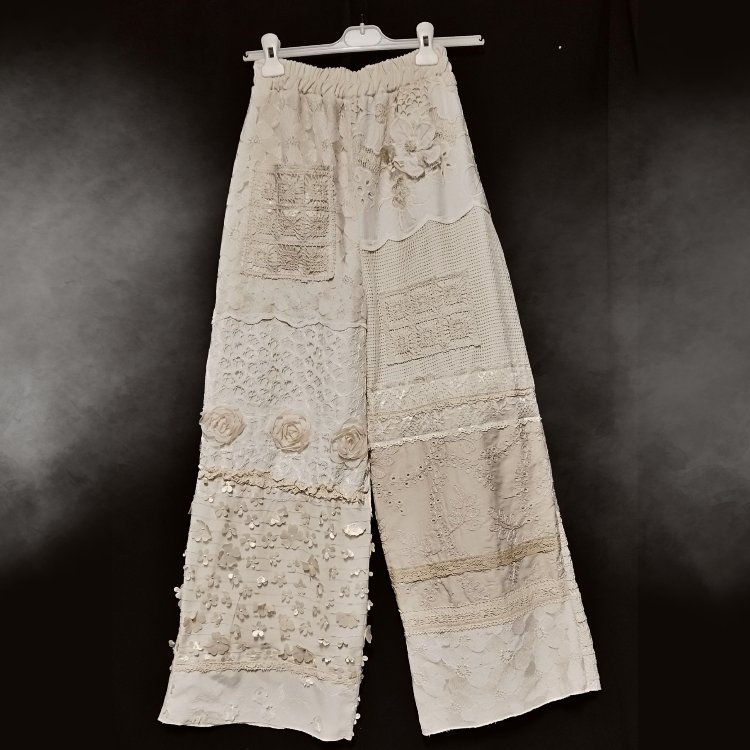 DANTEL PATCHWORK PANTOLON 